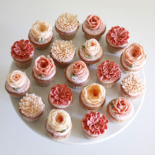 Load image into Gallery viewer, Assorted Buttercream Flower Cupcakes
