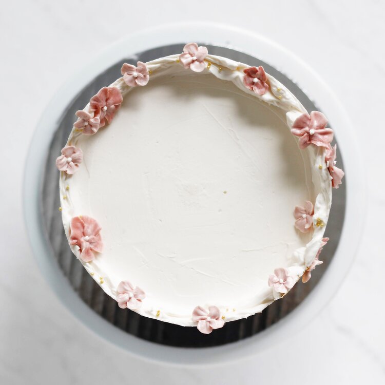 Rustic Floral Border