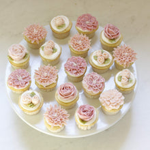 Load image into Gallery viewer, Assorted Buttercream Flower Cupcakes
