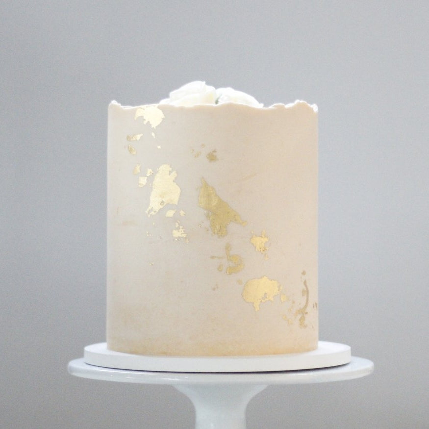 Gold Leaf Accent – From Flour